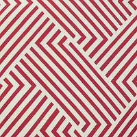 Outdoor Decor 18 X 18 In Printed Red Square Throw Pillow