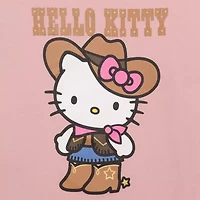 Little & Big Kid Girls Crew Neck Short Sleeve Regular Fit Hello Kitty Graphic T-Shirt