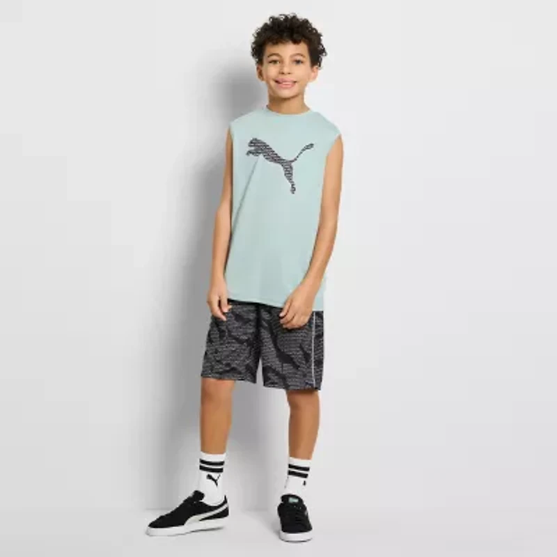 PUMA Little Boys 2-pc. Short Set