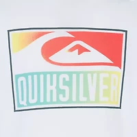 Quiksilver Big Kid Boys Crew Neck Short Sleeve Regular Fit Graphic T-Shirt