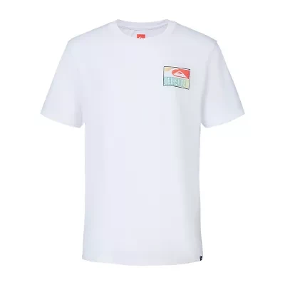 Quiksilver Big Kid Boys Crew Neck Short Sleeve Regular Fit Graphic T-Shirt
