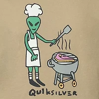 Quiksilver Big Kid Boys Crew Neck Short Sleeve Regular Fit Graphic T-Shirt