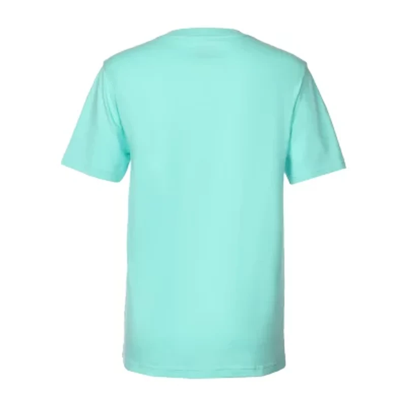 Quiksilver Big Kid Boys Crew Neck Short Sleeve Regular Fit Graphic T-Shirt