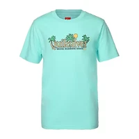 Quiksilver Big Kid Boys Crew Neck Short Sleeve Regular Fit Graphic T-Shirt