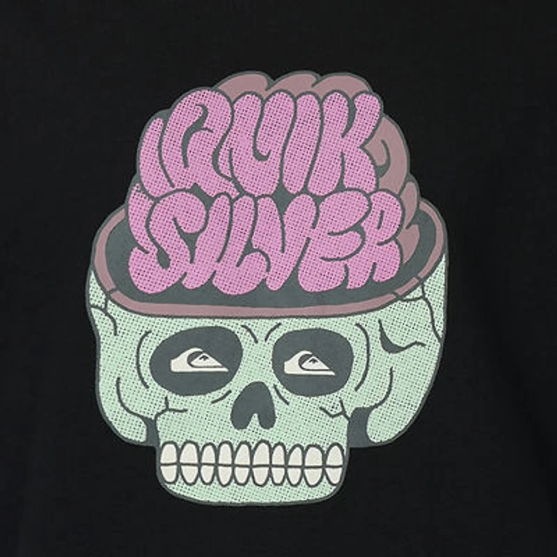 Quiksilver Big Kid Boys Crew Neck Short Sleeve Regular Fit Graphic T-Shirt