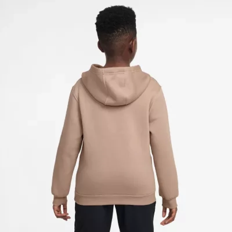 Nike Club Big Kid Unisex Long Sleeve Fleece Active Hoodie