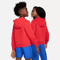 Nike Club Big Kid Unisex Long Sleeve Fleece Active Hoodie