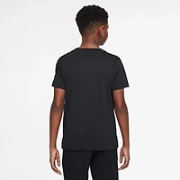 Nike Big Kid Unisex Crew Neck Short Sleeve Boxy Fit Graphic T-Shirt