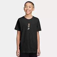 Nike Waffle Big Kid Unisex Crew Neck Short Sleeve Regular Fit Graphic T-Shirt