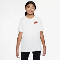 Nike Club Big Kid Unisex Crew Neck Short Sleeve Regular Fit Graphic T-Shirt