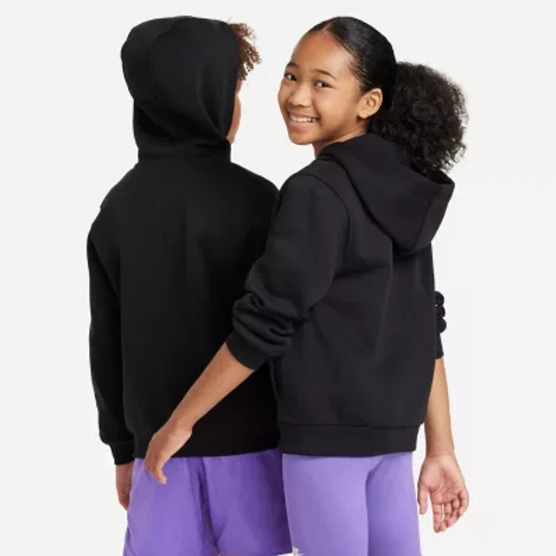 Nike Club Big Kid Unisex Long Sleeve Fleece Zipper Hoodie