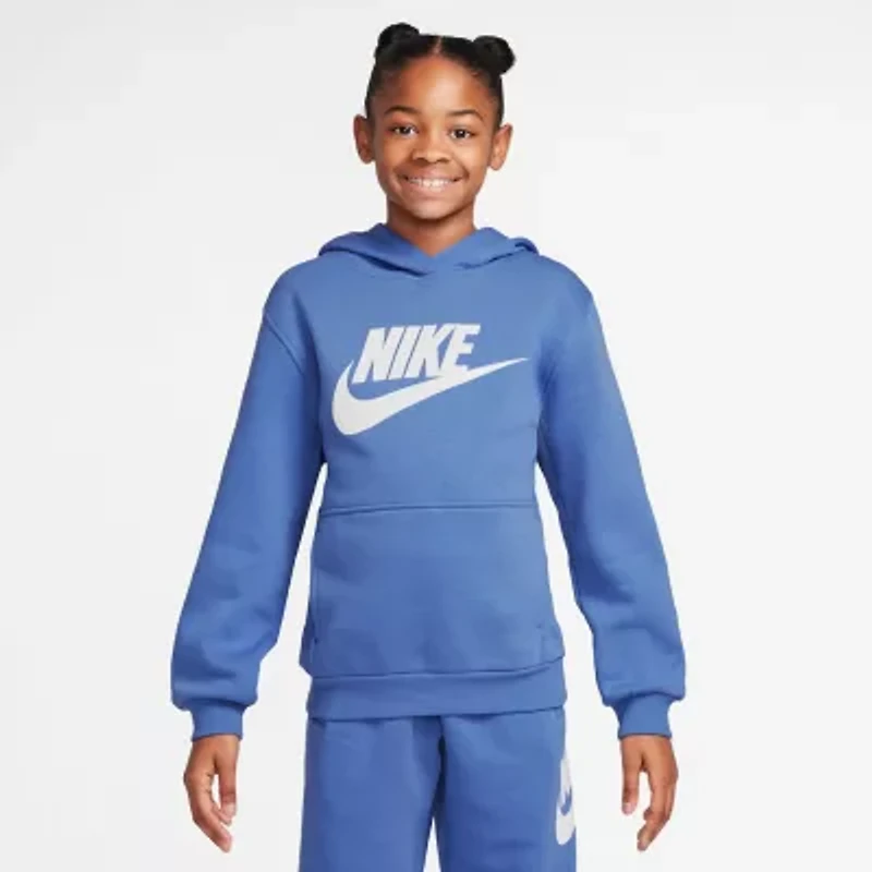 Nike Club Unisex Long Sleeve Fleece Active Hoodie