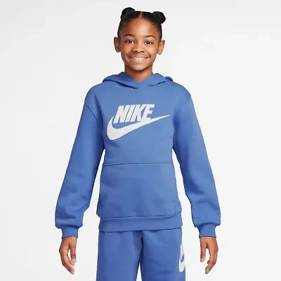 Nike Club Unisex Long Sleeve Fleece Active Hoodie