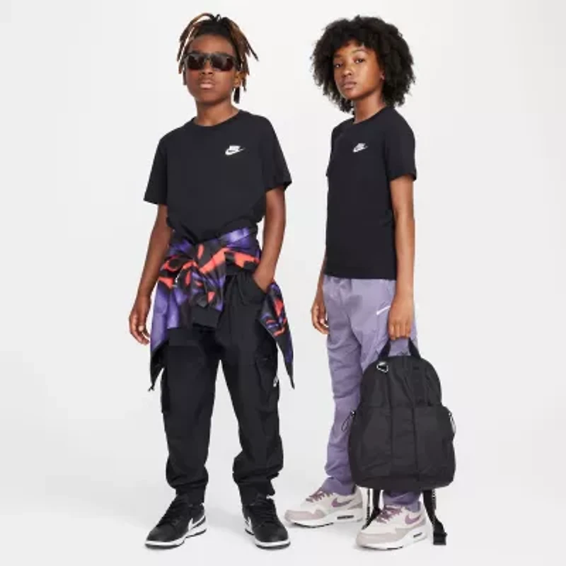 Nike Futura Big Kid Unisex Crew Neck Short Sleeve Regular Fit Graphic T-Shirt