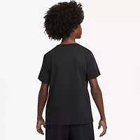 Nike Big Kid Unisex Crew Neck Short Sleeve Regular Fit Graphic T-Shirt