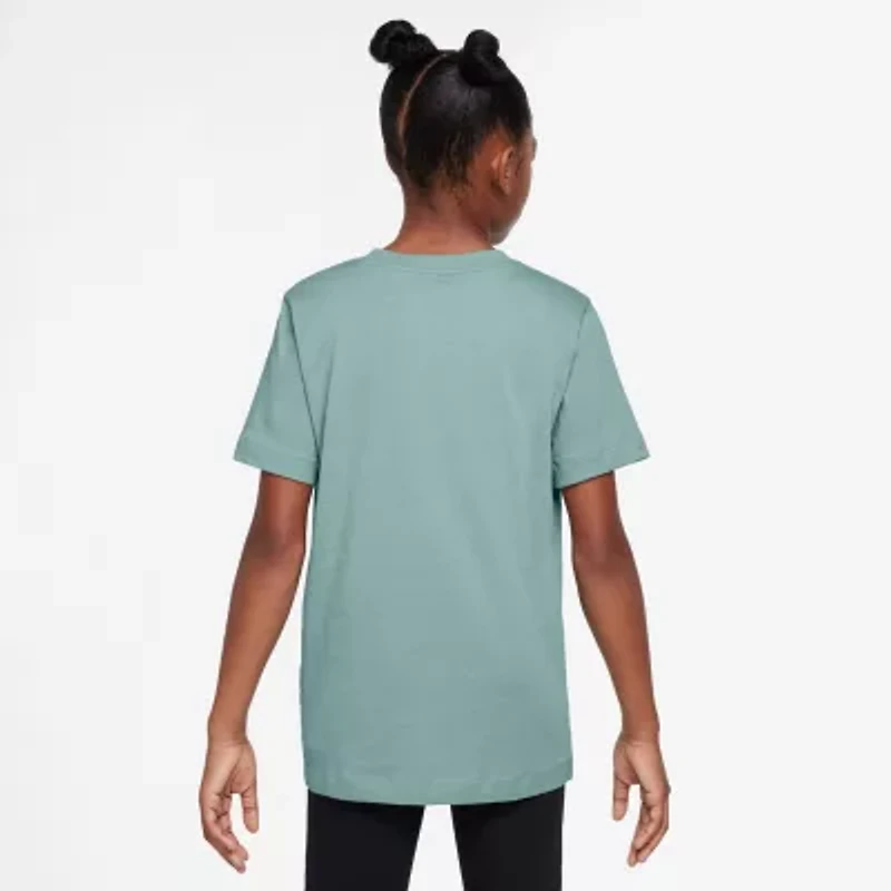 Nike Futura Big Kid Unisex Hooded Short Sleeve Regular Fit Graphic T-Shirt