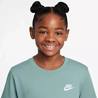 Nike Futura Big Kid Unisex Hooded Short Sleeve Regular Fit Graphic T-Shirt