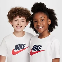 Nike Futura Big Kid Unisex Crew Neck Short Sleeve Regular Fit Graphic T-Shirt