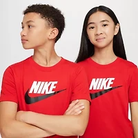 Nike Futura Big Kid Unisex Crew Neck Short Sleeve Regular Fit Graphic T-Shirt