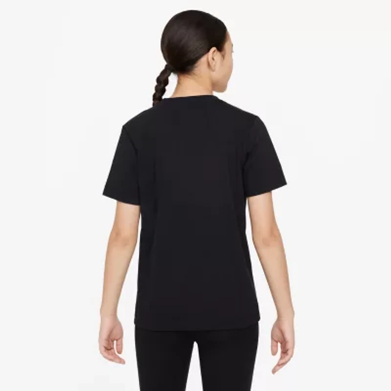 Nike Futura Big Kid Unisex Crew Neck Short Sleeve Regular Fit Graphic T-Shirt