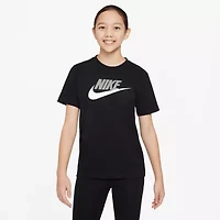 Nike Futura Big Kid Unisex Crew Neck Short Sleeve Regular Fit Graphic T-Shirt