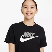 Nike Futura Big Kid Unisex Crew Neck Short Sleeve Regular Fit Graphic T-Shirt