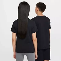 Nike Futura Big Kid Unisex Crew Neck Short Sleeve Regular Fit Graphic T-Shirt