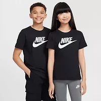 Nike Futura Big Kid Unisex Crew Neck Short Sleeve Regular Fit Graphic T-Shirt