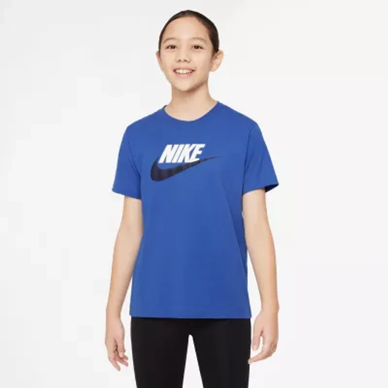 Nike Futura Unisex Crew Neck Short Sleeve Regular Fit Graphic T-Shirt