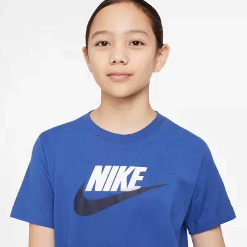 Nike Futura Unisex Crew Neck Short Sleeve Regular Fit Graphic T-Shirt