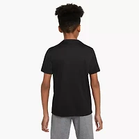 Nike Big Kid Unisex Crew Neck Short Sleeve Regular Fit Graphic T-Shirt
