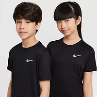 Nike Big Kid Unisex Crew Neck Short Sleeve Regular Fit Graphic T-Shirt