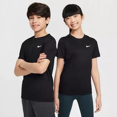 Nike Big Kid Unisex Crew Neck Short Sleeve Regular Fit Graphic T-Shirt