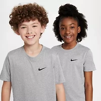 Nike Dri-Fit Swoosh Big Kid Unisex Crew Neck Short Sleeve Regular Fit Graphic T-Shirt