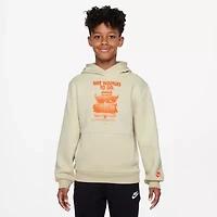 Nike Waffle Big Kid Unisex Long Sleeve Fleece Hoodie