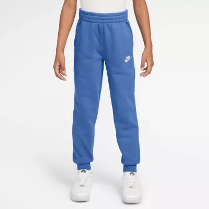Nike Club Big Kid Unisex Cuffed Regular Fit Fleece Jogger Pant