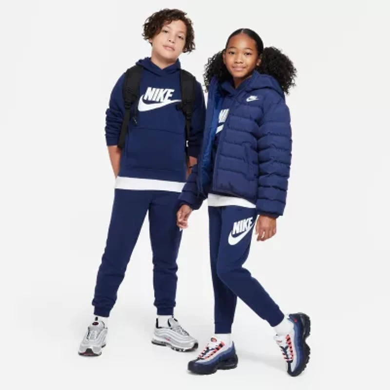 Nike Club Big Kid Unisex Cuffed Regular Fit Fleece Jogger Pant