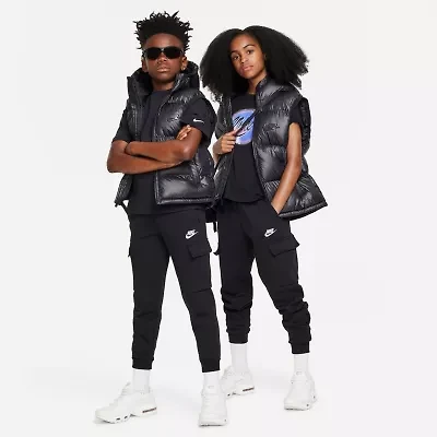 Nike Club Big Kid Unisex Cuffed Active Fleece Cargo Pant