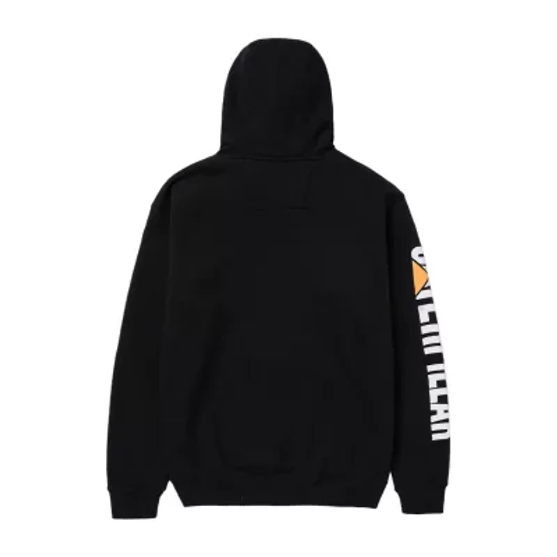 CAT Trademark Banner Mens Long Sleeve Hoodie