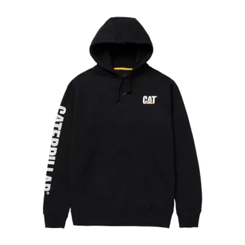 CAT Trademark Banner Mens Long Sleeve Hoodie