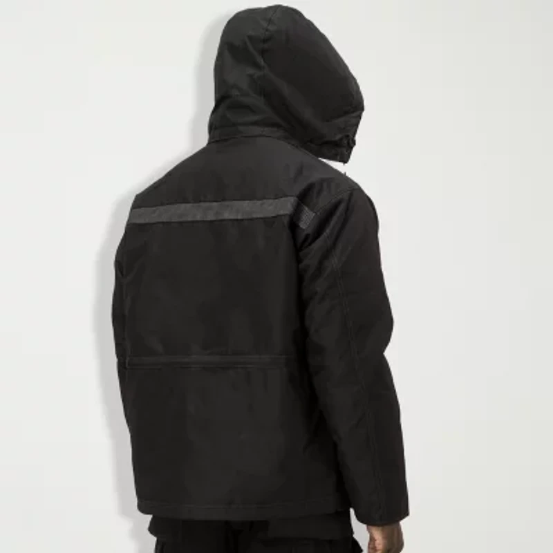 CAT Heavy Insulated Mens Hooded Water Resistant Heavyweight Parka