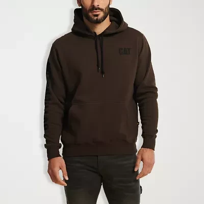 CAT Trademark Banner Mens Long Sleeve Fleece Hoodie