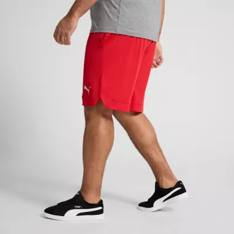 PUMA Mens Big and Tall Mid Rise 10" Basketball Short