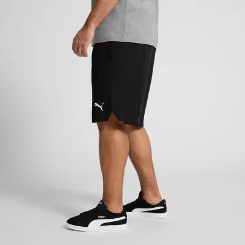 PUMA Mens Big and Tall Mid Rise 10" Basketball Short