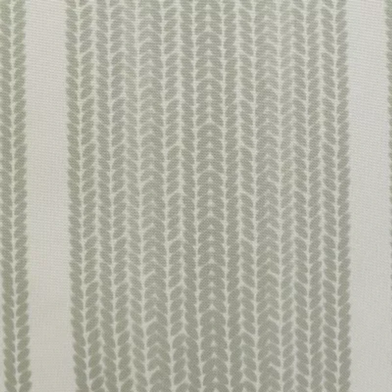 Outdoor Dècor 18 X 18 In Printed Stripe Sage Square Throw Pillow