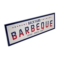 Northlight 23in Backyard Barbeque Wall Sign
