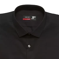 J. Ferrar Ultra Comfort Mens Slim Fit Easy Care Stretch Fabric Long Sleeve Dress Shirt