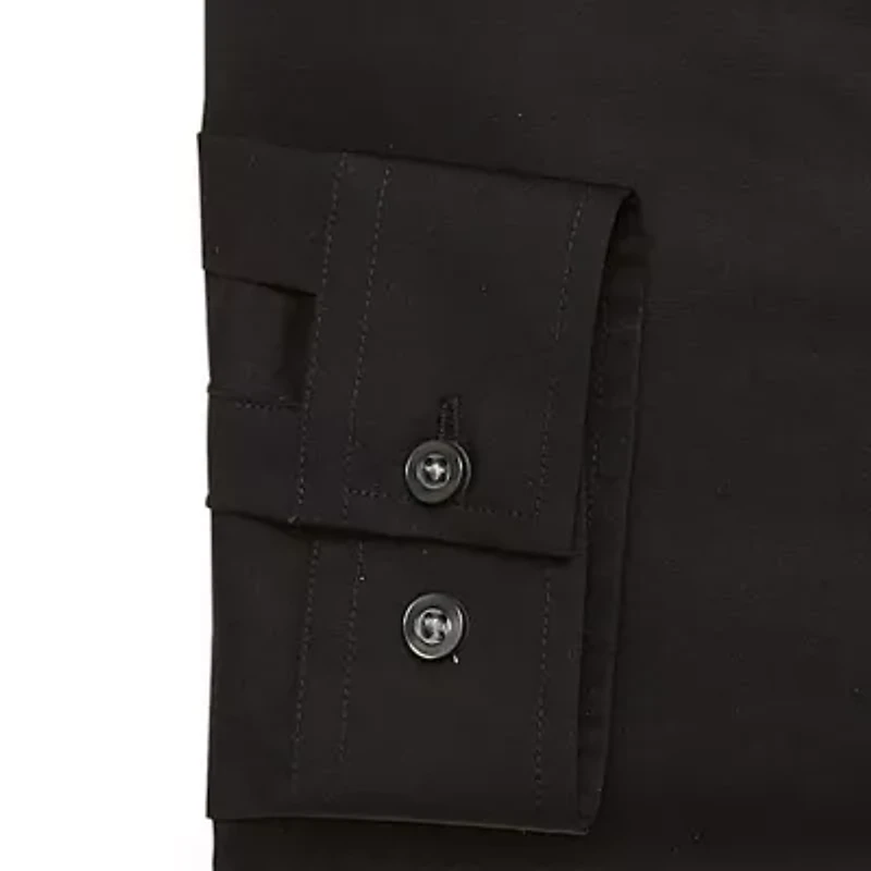 J. Ferrar Ultra Comfort Mens Slim Fit Easy Care Stretch Fabric Long Sleeve Dress Shirt