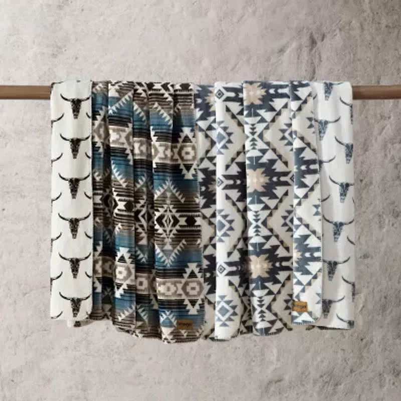Wrangler Midweight Striped Blanket