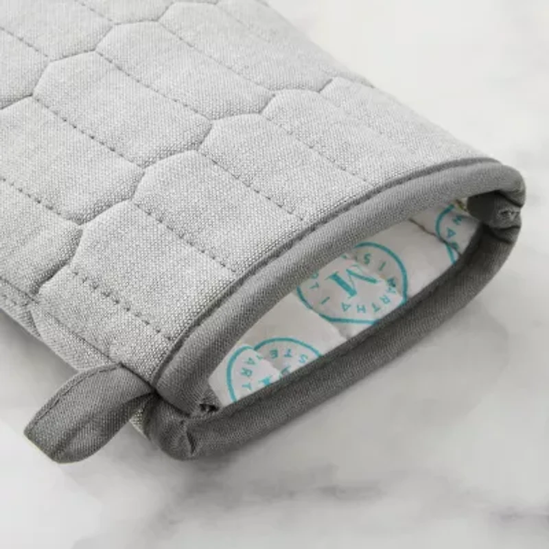Martha Stewart Honeycomb Quilted 2-pc. Oven Mitt Set